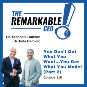 Episode 116 - You Don't Get What You Want...You Get What You Model (Part 2)
