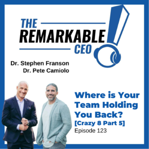 Episode 123 - Where is Your Team Holding You Back? (Crazy 8 Part 5)