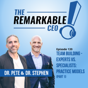 Episode 139 – Team Building – Experts vs. Specialists: Practice Models (Part 1)