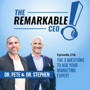 Episode 216 - The 3 Questions to Ask Your Marketing Expert